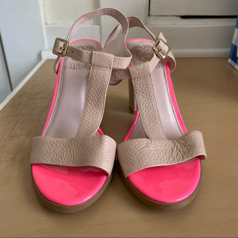 Vince Camuto- Neon heels